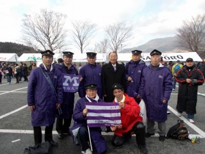 1月2日 箱根ゴール地点 山口箱根兆町と